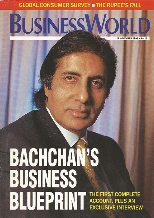 Amitabh Bachchan on BusinessWorld cover