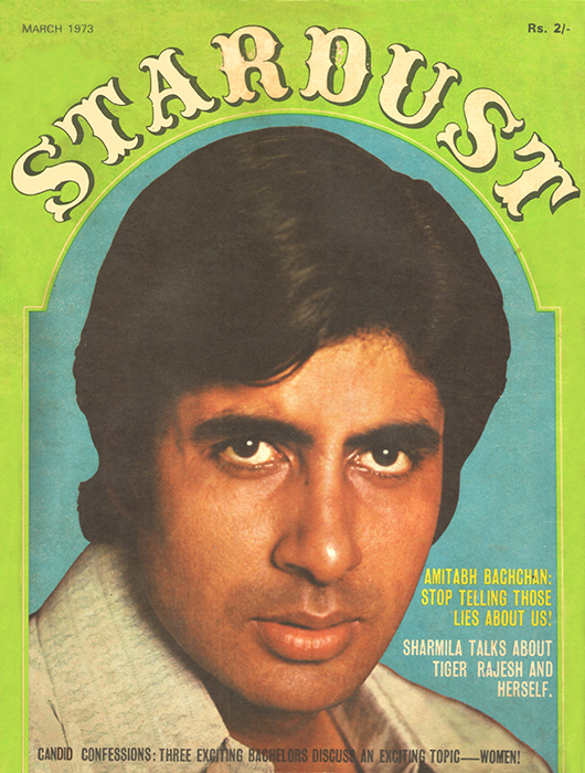 Amitabh Bachchan on Stardust cover