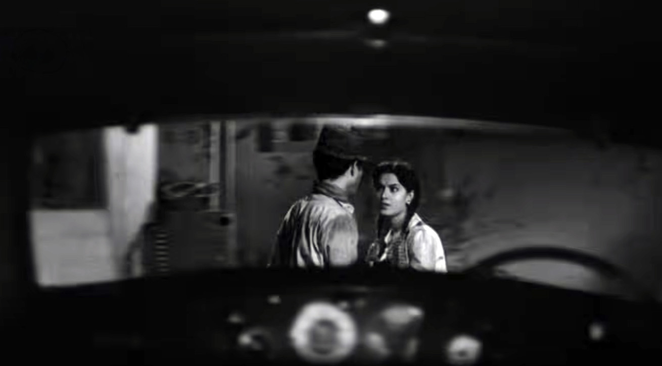 A garage is hardly a romantic location