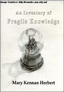 Book Review: An Inventory of Fragile Knowledge By Mary Kennan Herbert