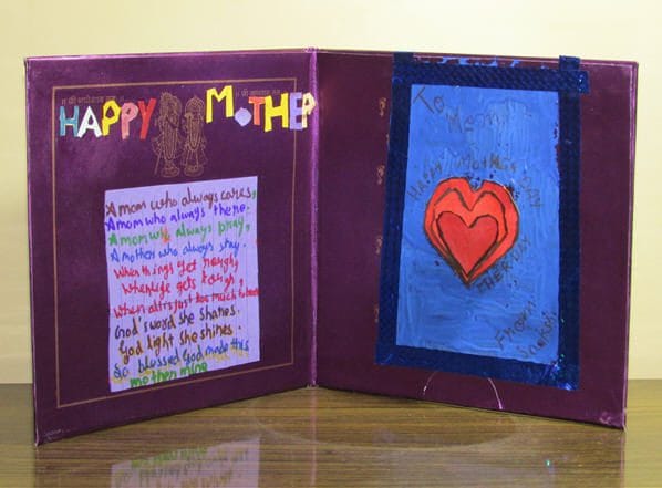 handmade Mother's Day card