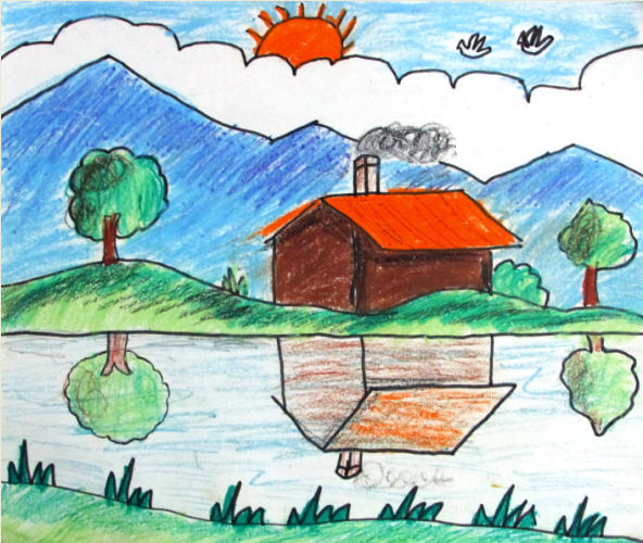 A House at the Riverside