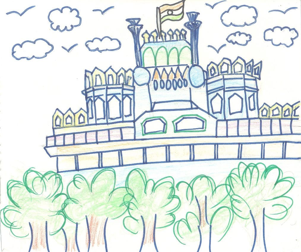My Blue Red Fort