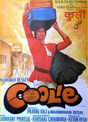 poster of coolie