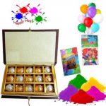 Holi Colors with Chocolates Holi Colors with Chocolates