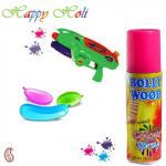 Water Balloons With Color And Pichkaari Water Balloons With Color And Pichkaari