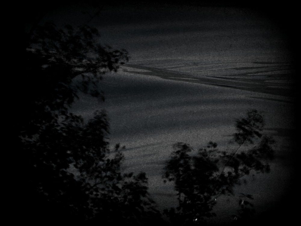 That night was scary and spooky, the wind was howling