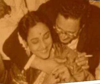 Geeta Dutt and Guru Dutt 