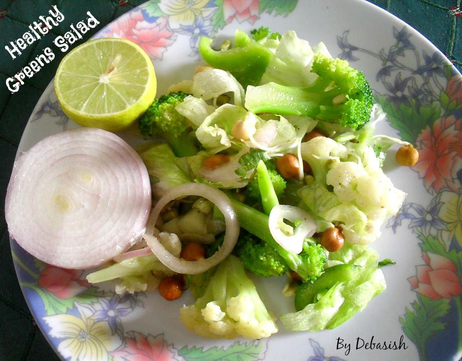 Healthy Greens Salad Recipe