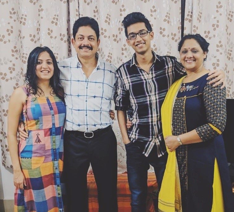 Ramendra Kumar and Madhavi 