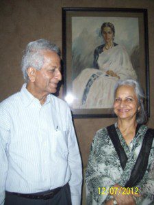 Moti Lalwani and Waheeda Rehman