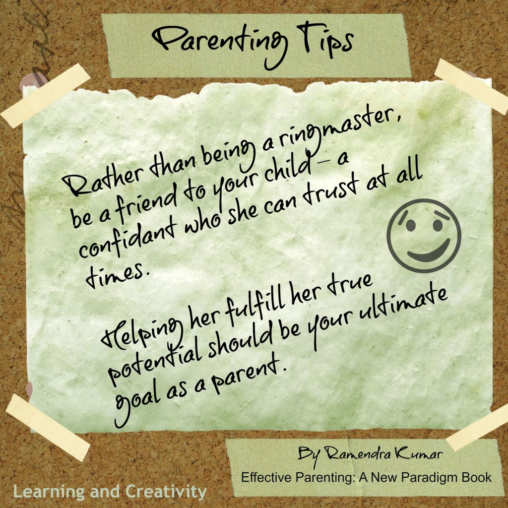Parenting Tips from Effective Parenting A New Paradigm Book