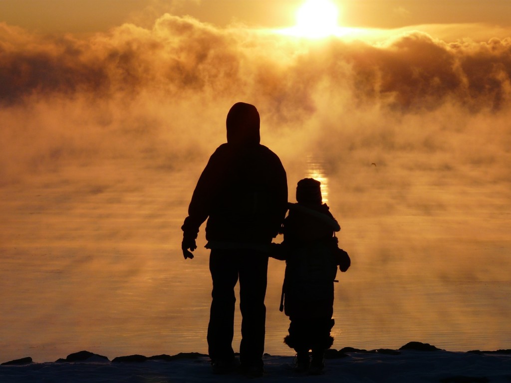 father and son