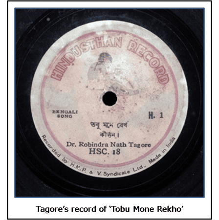Rabindranath - Tobu Mone Rekho