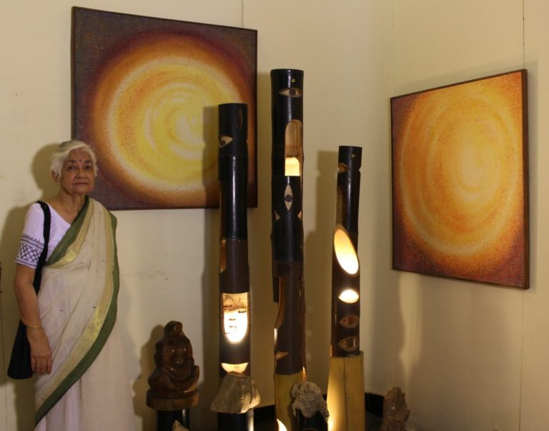 Installation artwork at ONGC petroleum museum