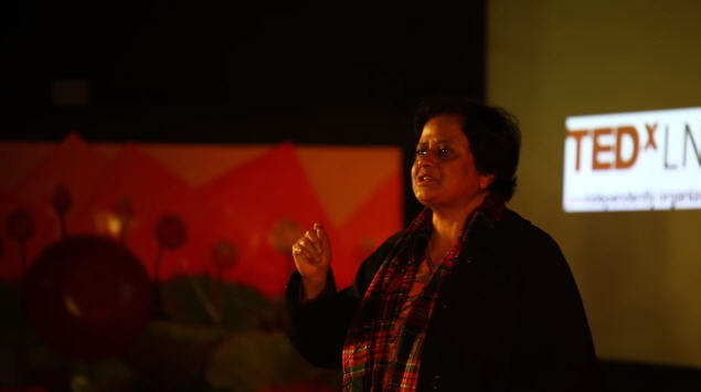 Dr Santosh Bakaya at the TEDx Talks