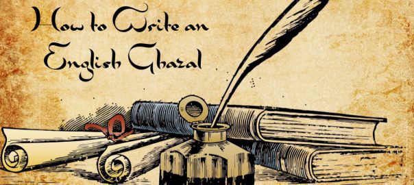 how to write an english ghazal