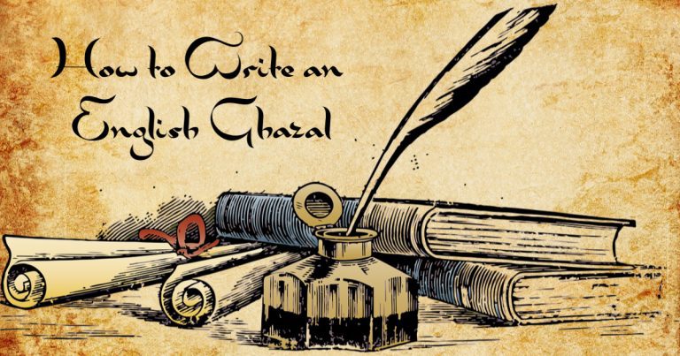 how to write an english ghazal