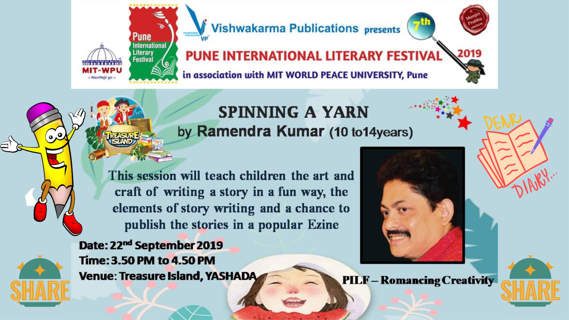 Creative writing session in Pune