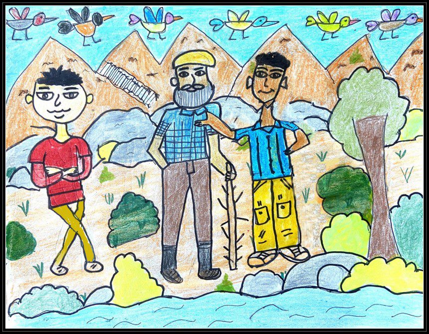 Art by 10 year old, art for kids