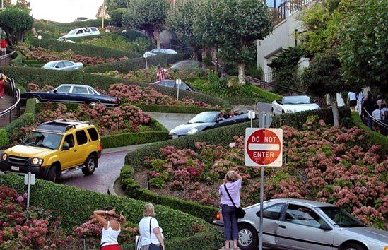 Lombard Street in San Francisco