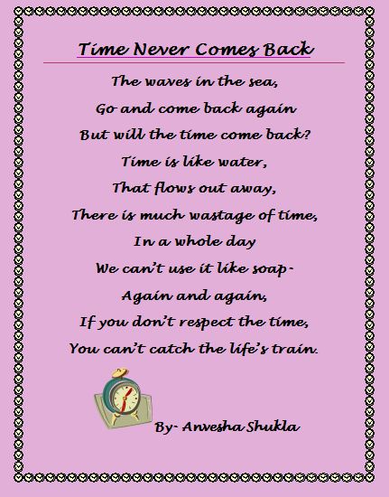 time never comes back poem creative writing by kids.jpg