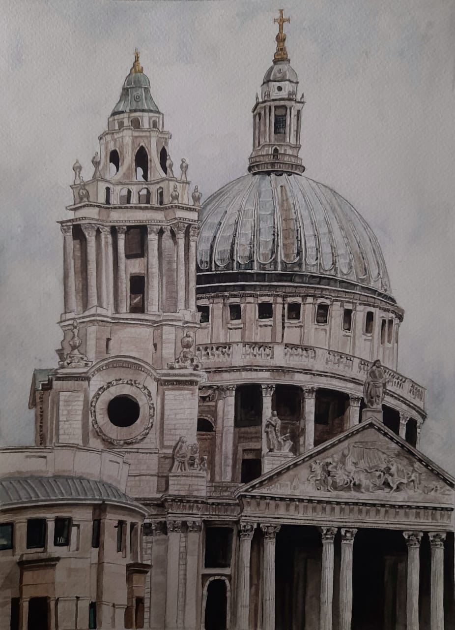 St. Paul's Cathedral painting