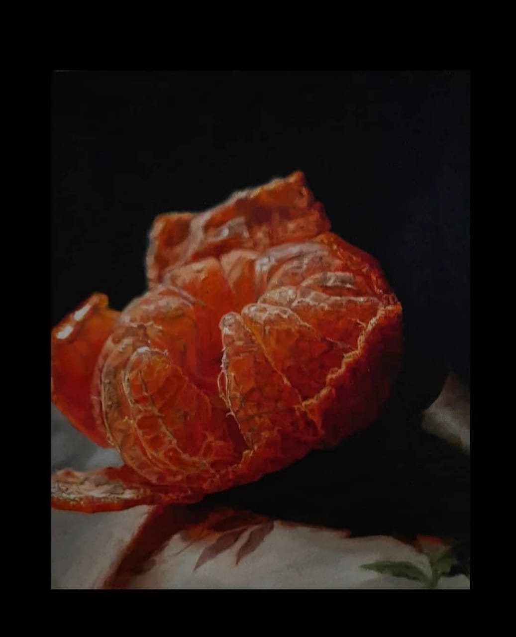 Still Life orange painting