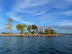 mighty St. Lawrence river