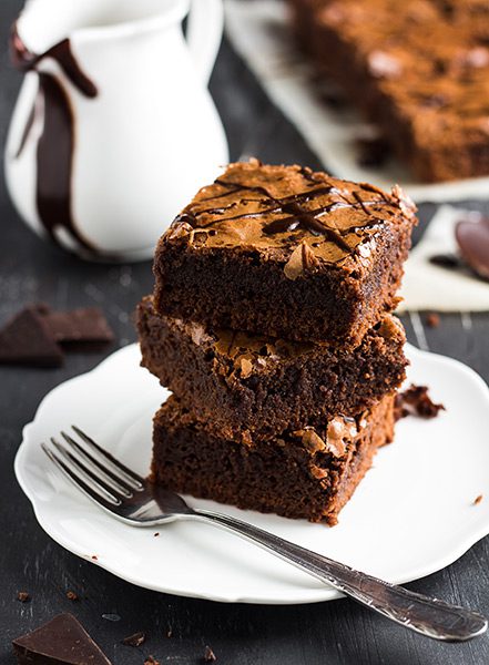 eggless chocolate brownies