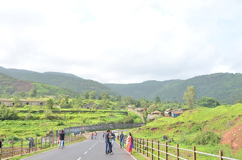 Scenic views enroute Lavasa