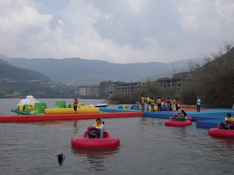 Water sports activities at Dasve Lake