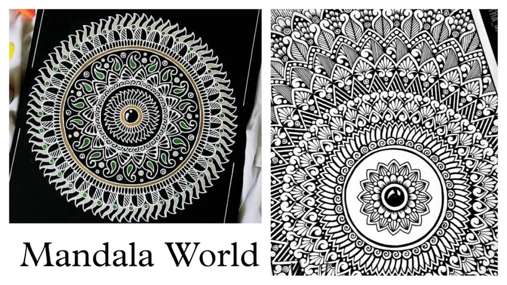 Mandala World meditative art