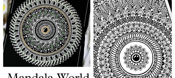 Mandala World meditative art