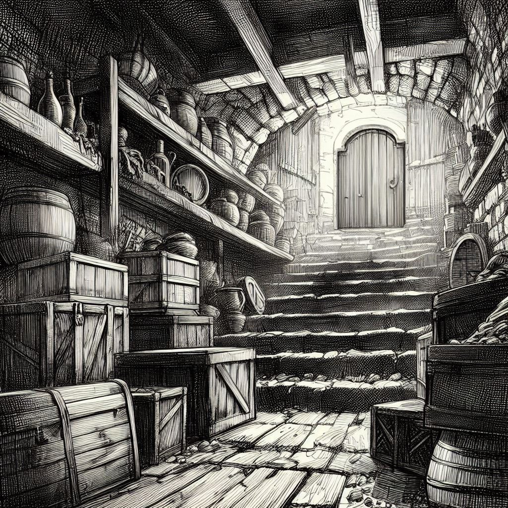 the mansion’s old cellar