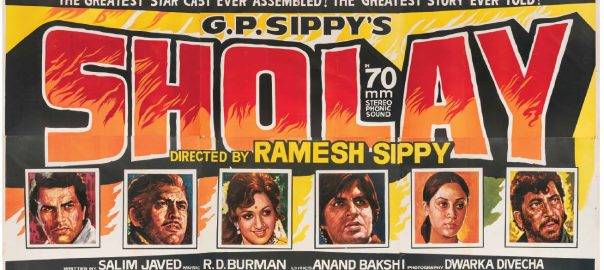Sholay six-sheet poster