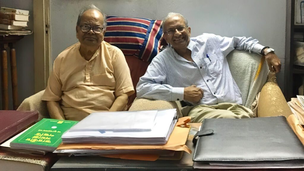 Sankar with HQ Chowdhury