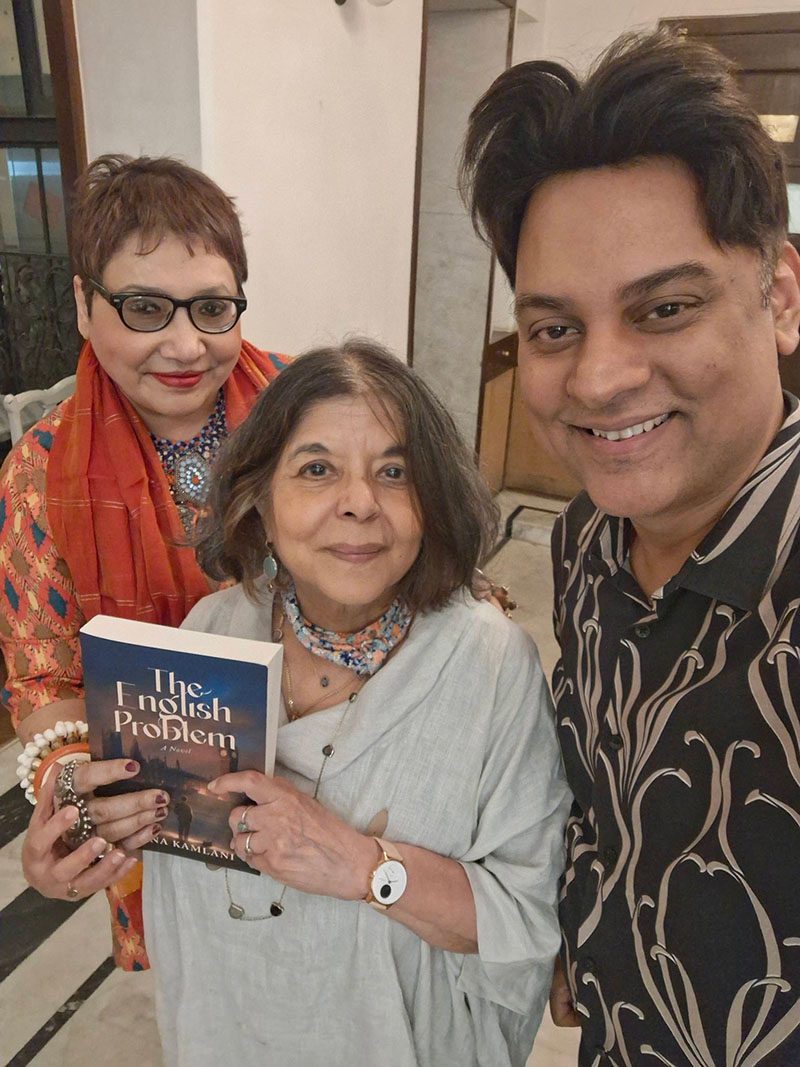Mona and Sushroota with The English Problem